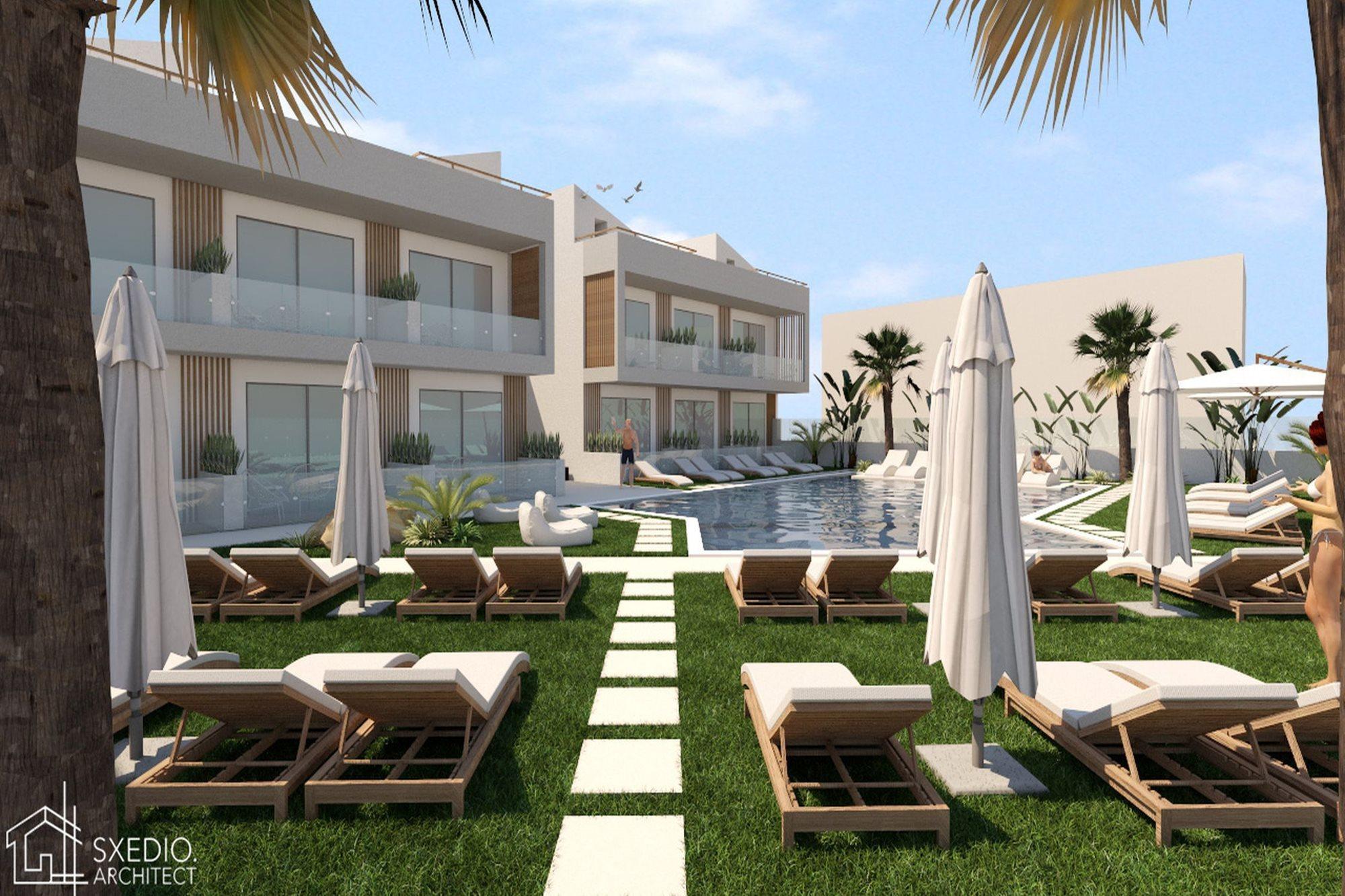 Nima Boutique Hotel (Adults Only) Paralia Kourna Exterior photo